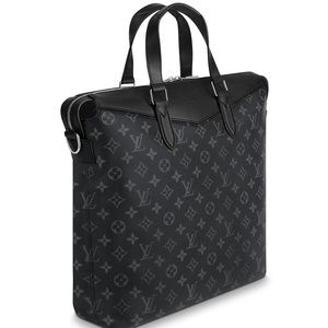 Louis Vuitton eclipse monogram zip tote